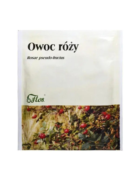 Owoc róży zioła do zaparzania 50 g Flos