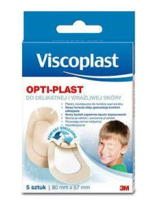 Plastry Opti-Plast dla delikatnej i wrażliwej skóry 5 sztuk