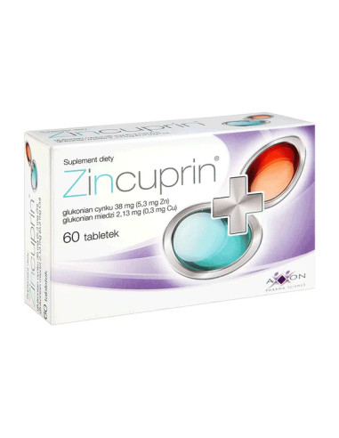 Zincuprin 60 tabl.