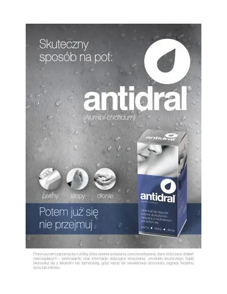 Antidral płyn na skórę (100 mg/g) 50 ml