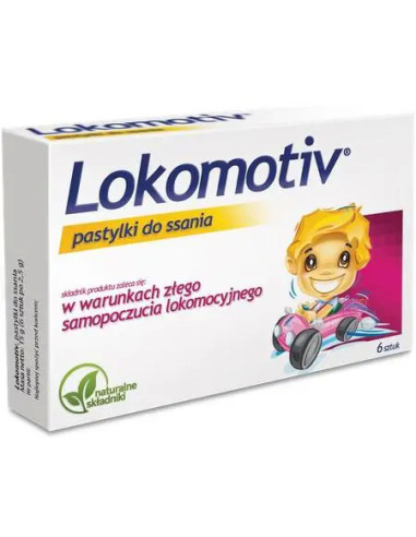 Lokomotiv 6 pastylek do ssania
