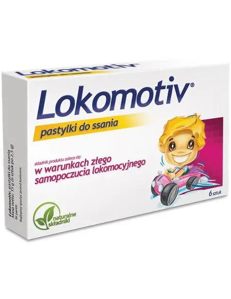 Lokomotiv 6 pastylek do ssania