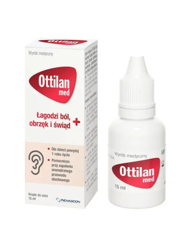 Ottilan Med krople do uszu 15 ml