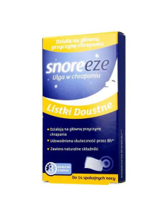 Snoreeze listki doustne 14 sztuk