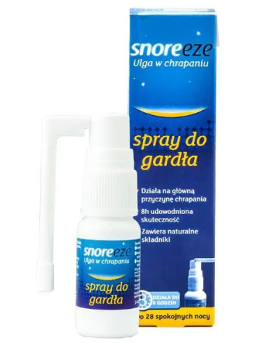 SNOREEZE SPRAY DO GARDŁA PRZECIW CHRAPANIU 14 ML