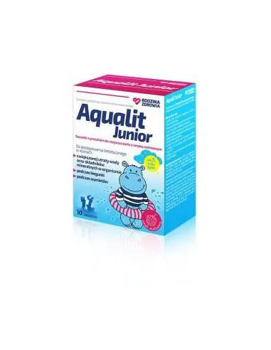 Rodzina Zdrowia Aqualit Junior 10 sasz.