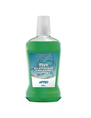 Płyn do płukania jamy ustnej miętowy 500 ml...