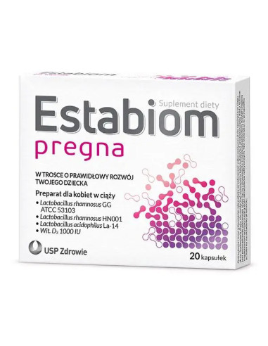 Estabiom Pregna 20 kaps.