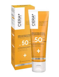 CERA+ Solutions Krem z wysoką ochroną przeciwsłoneczną...