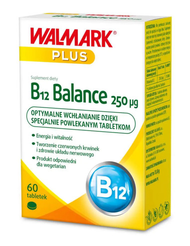 Walmark B12 Balance 250 μg 60 tabl.