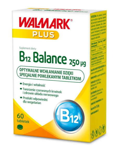 Walmark B12 Balance 250 μg 60 tabl.