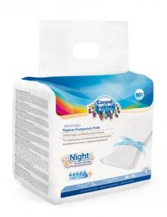 Ultrachłonne oddychające podkłady poporodowe na noc 10...