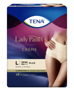 Tena Lady Pants Plus Creme Large OTC Edition 8 szt.