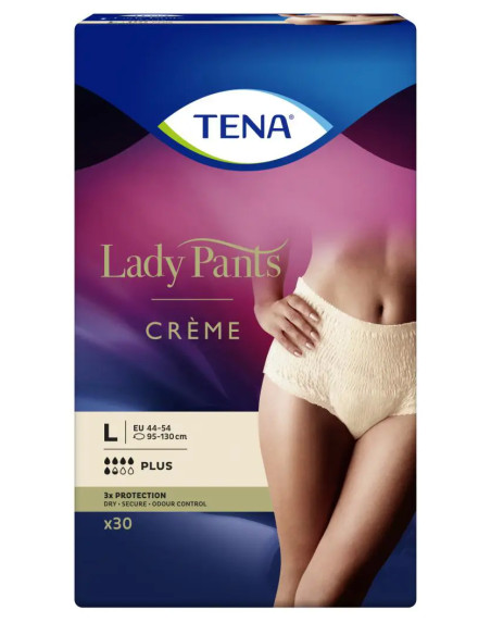 Tena Lady Pants Plus Creme Large 30 szt.