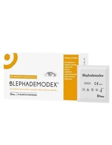 Blephademodex sterylne chusteczki oczyszczające...