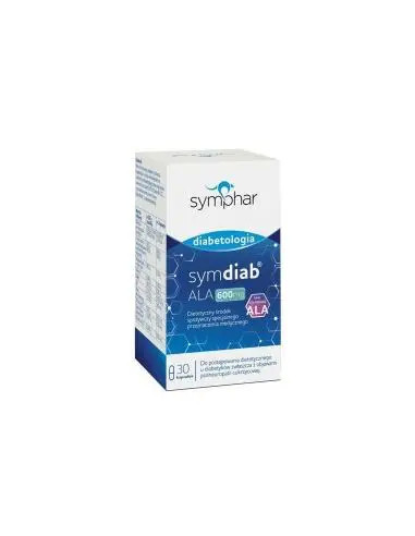 Symdiab Ala 600 mg 30 kaps.