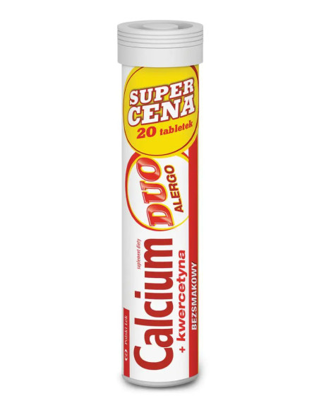 Calcium Duo Alergo + kwercetyna tabletki musujące 20 szt.
