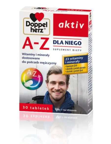 Doppelherz Aktiv A-Z Dla Niego 30 tabl.
