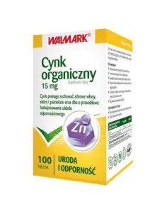 Cynk Organiczny 15 mg 100 tabl.