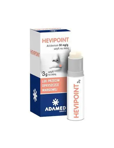 Hevipoint 50 mg/g sztyft na skórę 3 g