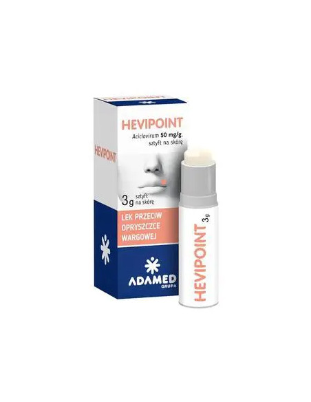 Hevipoint 50 mg/g sztyft na skórę 3 g