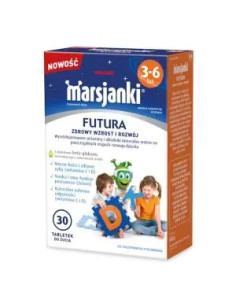Marsjanki Futura Zdrowy wzrost i rozwój 3-6 lat 30 tabl.