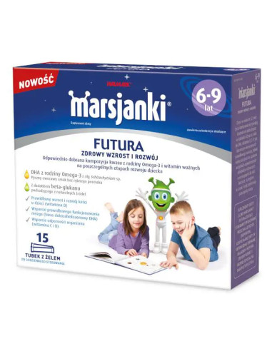Marsjanki Futura Zdrowy wzrost i rozwój 6-9 lat...