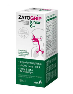 Zatogrip Junior 6+ syrop 120 ml