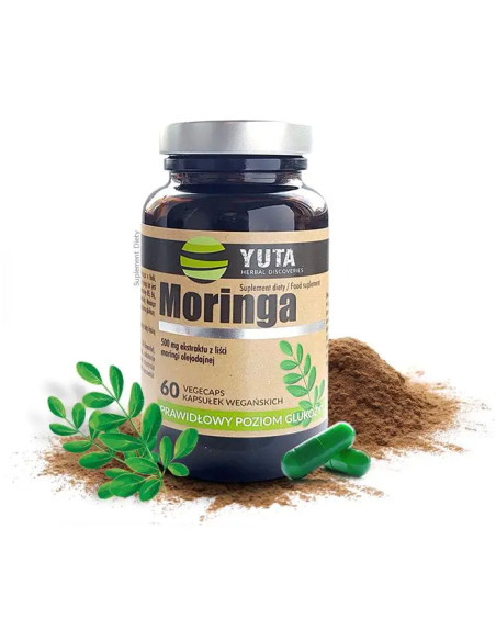 Yuta Herbal Discoveries Moringa 60 kaps.