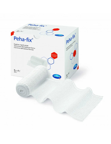 Peha-fix opaska elastyczna 8 cm x 4 m 1 szt.