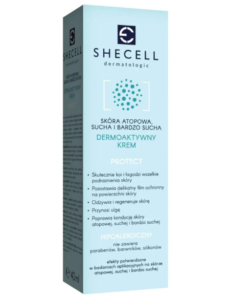 Shecell Dermoaktywny krem Skóra atopowa, sucha i bardzo sucha 40 ml