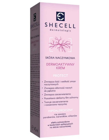 Shecell Dermoaktywny krem Skóra naczynkowa 40 ml