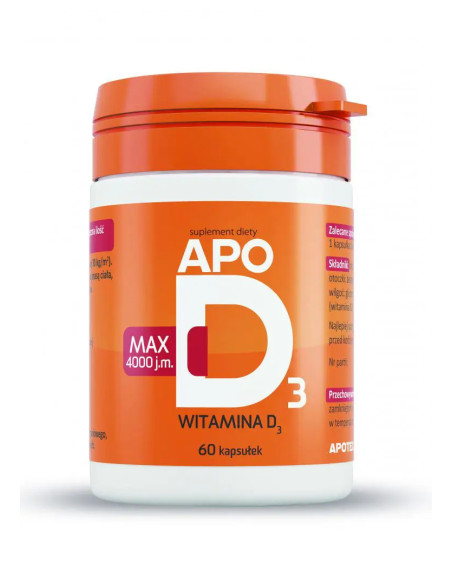 ApoD3 Max 4000 j.m. 60 kaps.