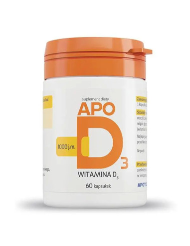 ApoD3 1000 j.m. 60 kaps.