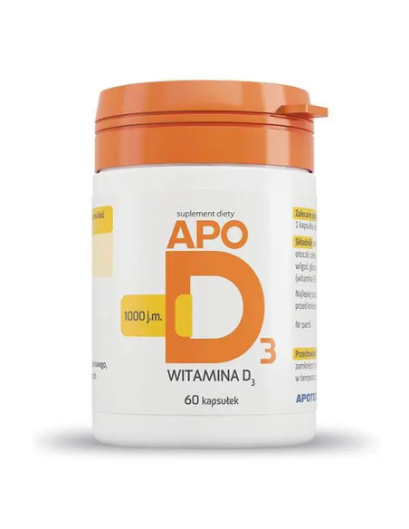 ApoD3 1000 j.m. 60 kaps.