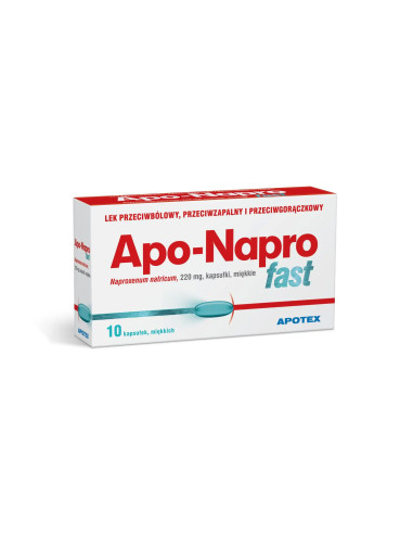 Apo-Napro Fast 10 kaps.