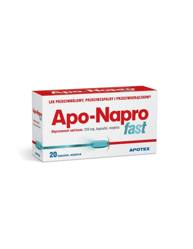 Apo-Napro Fast 20 kaps.