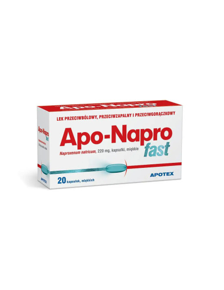 Apo-Napro Fast 20 kaps.