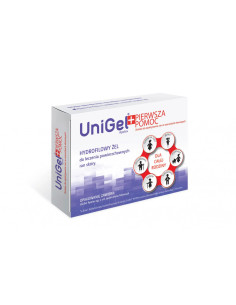 Unigel Pierwsza pomoc zestaw do opatrywania ran 1 szt.