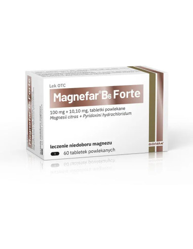 Magnefar B6 Forte 60 tabl.