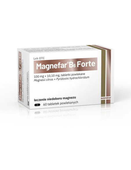 Magnefar B6 Forte 60 tabl.