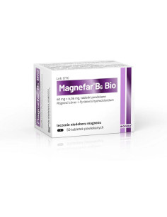 Magnefar B6 Bio 50 tabl.