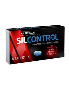Silcontrol 25 mg 8 tabl.