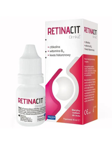 Retinacit Omk2 krople do oczu 10 ml