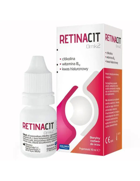 Retinacit Omk2 krople do oczu 10 ml
