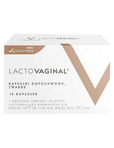 Lactovaginal 14kaps.