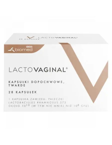 Lactovaginal 28 kaps. dopochwowych