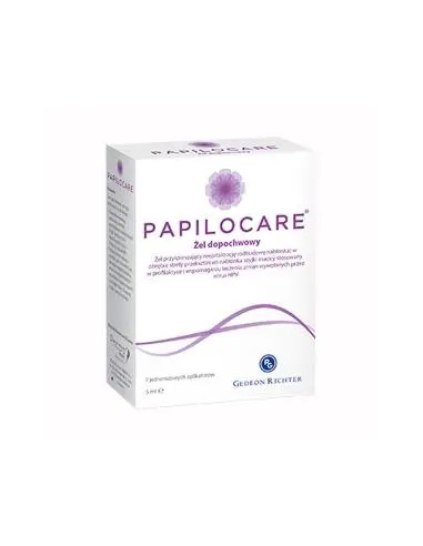 Papilocare żel dopochwowy 7 aplikatorów po 5 ml
