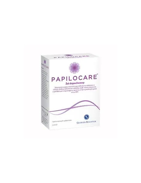 Papilocare żel dopochwowy 7 aplikatorów po 5 ml
