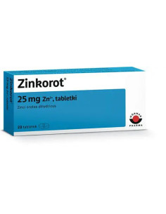 Zinkorot 25 mg 20 tabletek